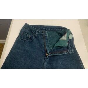 Vintage ORIGINAL PEPE BETTY 90s Green Wash Women's Jeans Size 7/8 Tapered Leg